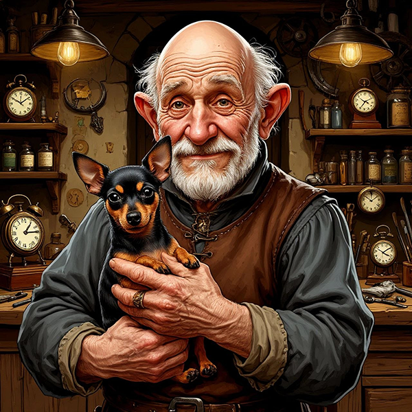 Часовщик с крысариком